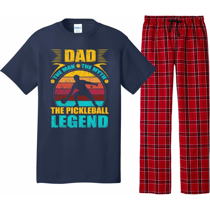 Dad The Man The Myth The Pickleball Legend Pajama Set