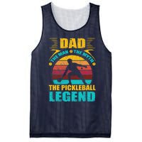 Dad The Man The Myth The Pickleball Legend Mesh Reversible Basketball Jersey Tank