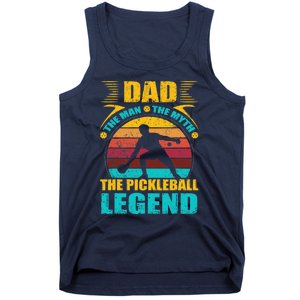 Dad The Man The Myth The Pickleball Legend Tank Top