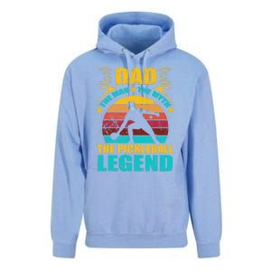 Dad The Man The Myth The Pickleball Legend Unisex Surf Hoodie