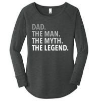 Dad The Man The Myth The Legend Women's Perfect Tri Tunic Long Sleeve Shirt