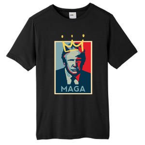 Donald Trump MAGA KING | Make America Great Again | Trump 2024 Tall Fusion ChromaSoft Performance T-Shirt