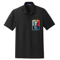 Donald Trump MAGA KING | Make America Great Again | Trump 2024 Dry Zone Grid Polo