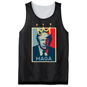 Donald Trump MAGA KING | Make America Great Again | Trump 2024 Mesh Reversible Basketball Jersey Tank