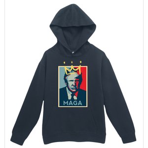 Donald Trump MAGA KING | Make America Great Again | Trump 2024 Urban Pullover Hoodie