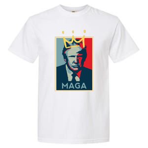 Donald Trump MAGA KING | Make America Great Again | Trump 2024 Garment-Dyed Heavyweight T-Shirt