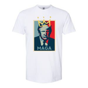 Donald Trump MAGA KING | Make America Great Again | Trump 2024 Softstyle CVC T-Shirt