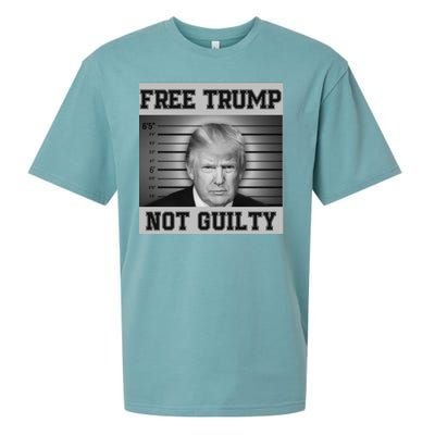 Donald Trump Mug Shot Legend Trump Mugshot 2024 Sueded Cloud Jersey T-Shirt