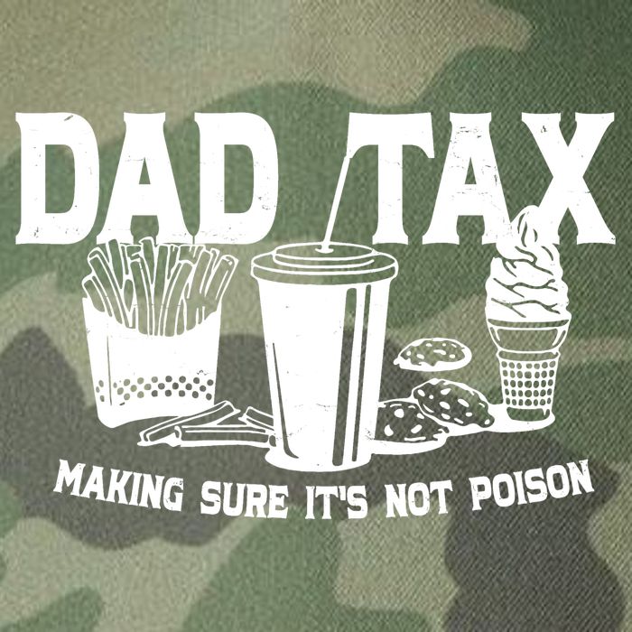 Dad Tax Making Sure Its Not Poison Legacy Tie Dye Trucker Hat