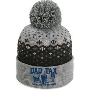 Dad Tax Making Sure Its Not Poison The Baniff Cuffed Pom Beanie