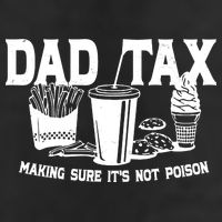 Dad Tax Making Sure Its Not Poison 7 Panel Mesh Trucker Snapback Hat