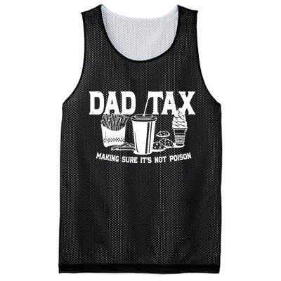 Dad Tax Making Sure Its Not Poison Mesh Reversible Basketball Jersey Tank