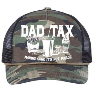 Dad Tax Making Sure Its Not Poison Retro Rope Trucker Hat Cap