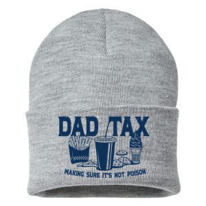 Dad Tax Making Sure Its Not Poison Sustainable Knit Beanie