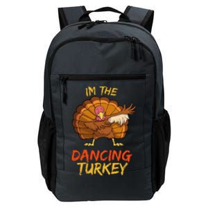 Dancing Turkey Matching Family Group Thanksgiving Party Pj Daily Commute Backpack