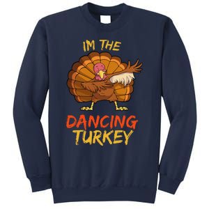 Dancing Turkey Matching Family Group Thanksgiving Party Pj Sweatshirt