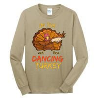 Dancing Turkey Matching Family Group Thanksgiving Party Pj Tall Long Sleeve T-Shirt