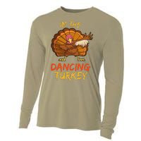 Dancing Turkey Matching Family Group Thanksgiving Party Pj Cooling Performance Long Sleeve Crew