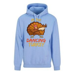 Dancing Turkey Matching Family Group Thanksgiving Party Pj Unisex Surf Hoodie