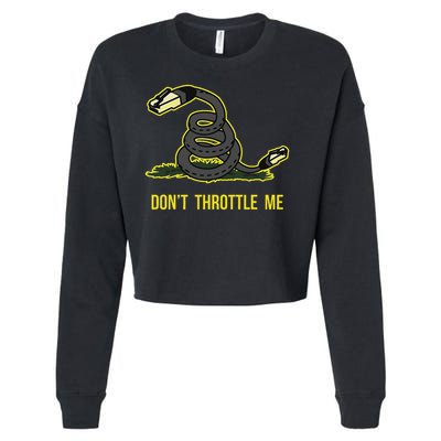 Don't Throttle Me Net Neutrality Ethernet Cable Cropped Pullover Crew