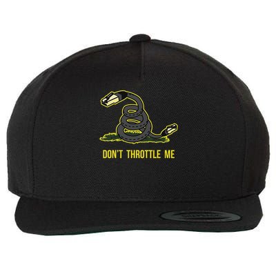 Don't Throttle Me Net Neutrality Ethernet Cable Wool Snapback Cap