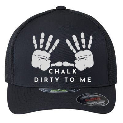 Dirty To Me Chalk Hands Flexfit Unipanel Trucker Cap