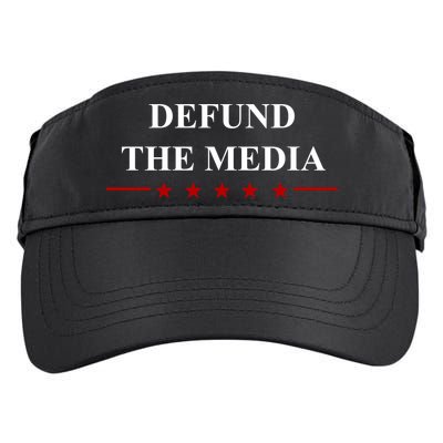 Defund The Media USA Star Adult Drive Performance Visor