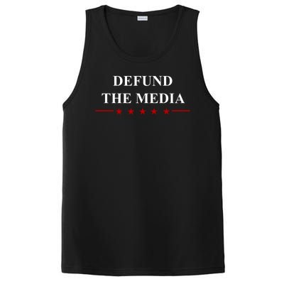 Defund The Media USA Star PosiCharge Competitor Tank