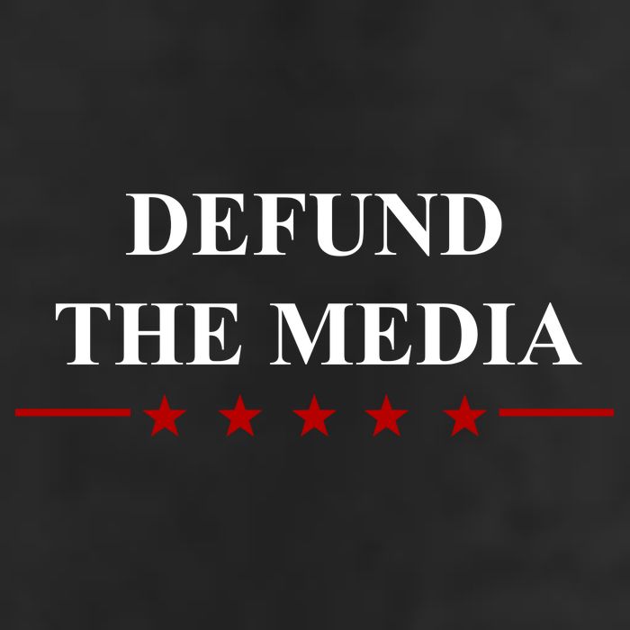 Defund The Media USA Star Trucker Hat