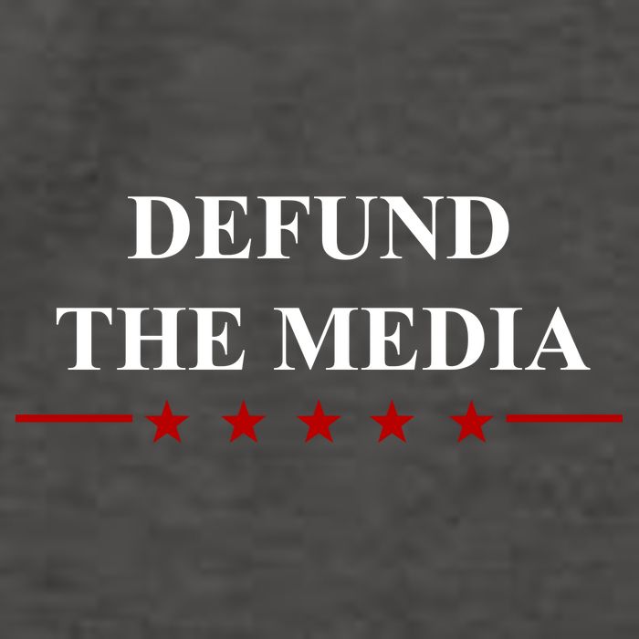 Defund The Media USA Star Vector Backpack