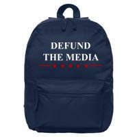 Defund The Media USA Star 16 in Basic Backpack