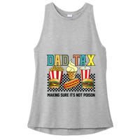 Dad Tax Making Sure Its Not P.O.I.S.O.N Ladies PosiCharge Tri-Blend Wicking Tank