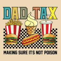 Dad Tax Making Sure Its Not P.O.I.S.O.N Drawstring Bag