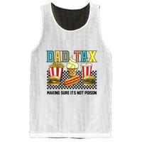 Dad Tax Making Sure Its Not P.O.I.S.O.N Mesh Reversible Basketball Jersey Tank