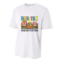 Dad Tax Making Sure Its Not P.O.I.S.O.N Youth Performance Sprint T-Shirt
