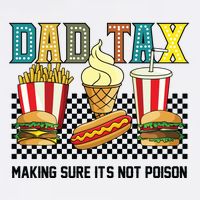 Dad Tax Making Sure Its Not P.O.I.S.O.N Youth Performance Sprint T-Shirt