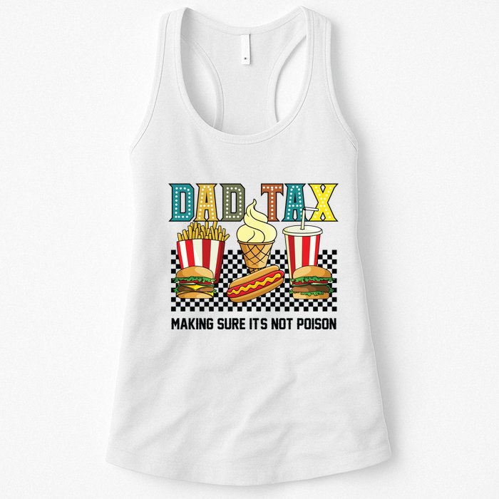 Dad Tax Making Sure Its Not P.O.I.S.O.N Womens Tank Top