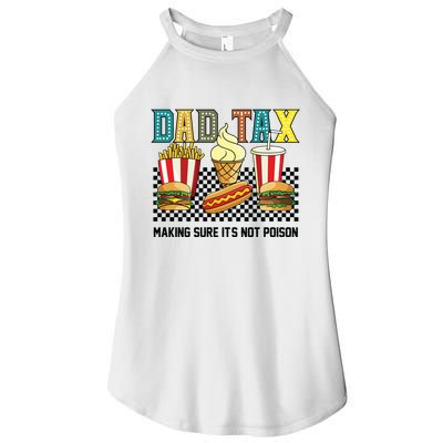 Dad Tax Making Sure Its Not P.O.I.S.O.N Women's Perfect Tri Rocker Tank