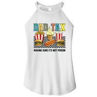 Dad Tax Making Sure Its Not P.O.I.S.O.N Women's Perfect Tri Rocker Tank