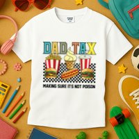 Dad Tax Making Sure Its Not P.O.I.S.O.N Kids T-Shirt