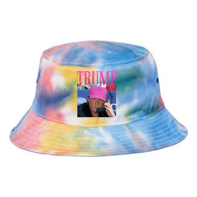 Donald Trump Miss Me Yet Vintage 90s Trump Tie Dye Newport Bucket Hat