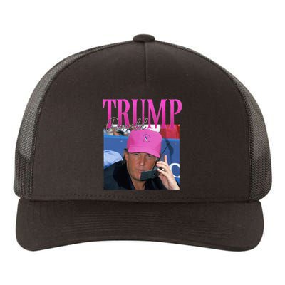 Donald Trump Miss Me Yet Vintage 90s Trump Yupoong Adult 5-Panel Trucker Hat