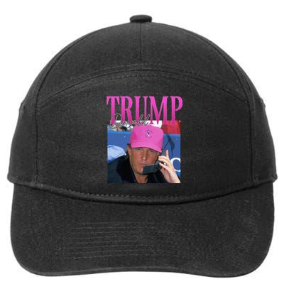 Donald Trump Miss Me Yet Vintage 90s Trump 7-Panel Snapback Hat