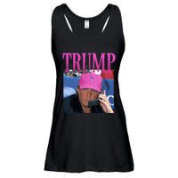 Donald Trump Miss Me Yet Vintage 90s Trump Ladies Essential Flowy Tank