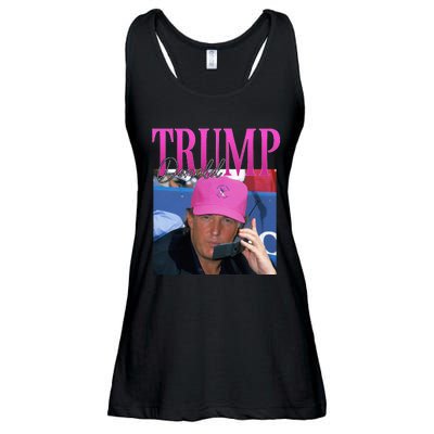 Donald Trump Miss Me Yet Vintage 90s Trump Ladies Essential Flowy Tank