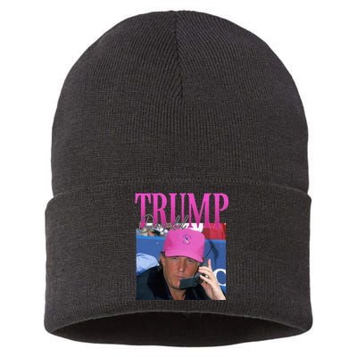 Donald Trump Miss Me Yet Vintage 90s Trump Sustainable Knit Beanie