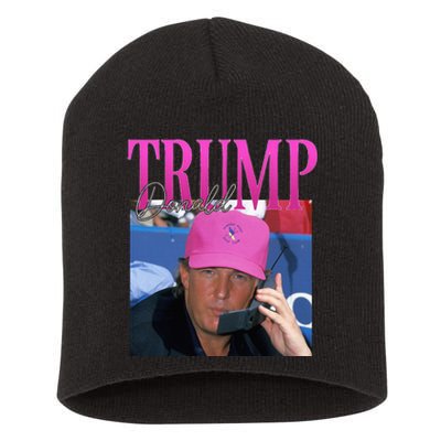 Donald Trump Miss Me Yet Vintage 90s Trump Short Acrylic Beanie