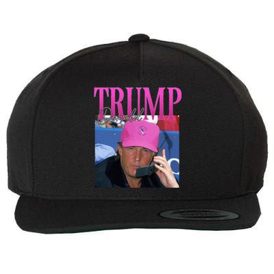 Donald Trump Miss Me Yet Vintage 90s Trump Wool Snapback Cap