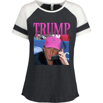 Donald Trump Miss Me Yet Vintage 90s Trump Enza Ladies Jersey Colorblock Tee