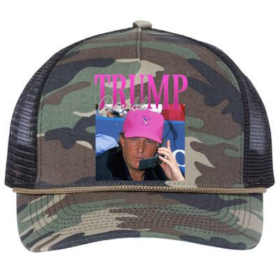 Donald Trump Miss Me Yet Vintage 90s Trump Retro Rope Trucker Hat Cap